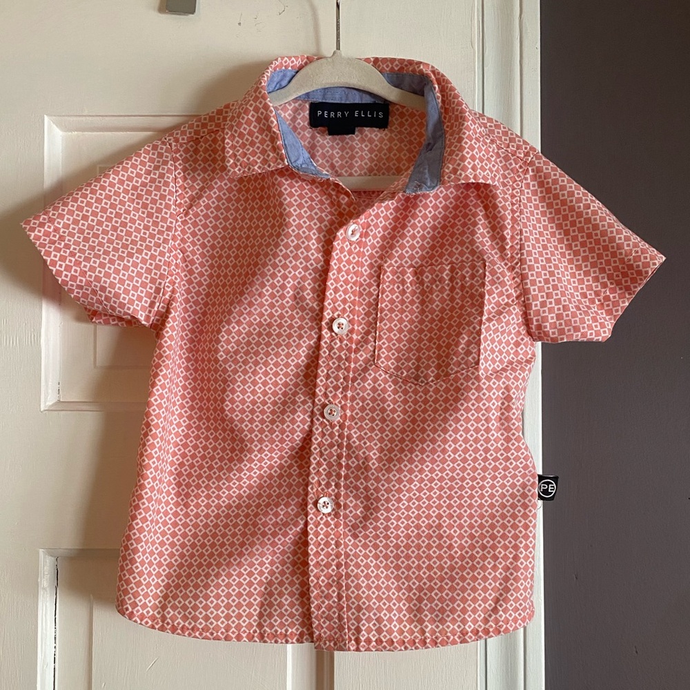 Boys Size 2T Perry Ellis Shirt